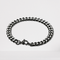 BLACK CUBAN LINK BRACELET - 8MM
