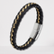 CUFF MAGNET LEATHER BRACELET