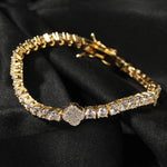 FOUR LEAF TENNIS BRACELET - Vignette | WRIST ATTIRE