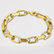 GOLD CHAIN BRACELET - 9MM