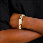 ROW DIAMOND BRACELET - 13MM - Vignette | WRIST ATTIRE