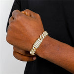 ROW DIAMOND BRACELET - 13MM - Vignette | WRIST ATTIRE