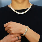 2-ROW DIAMOND BRACELET - 10MM - Vignette | WRIST ATTIRE