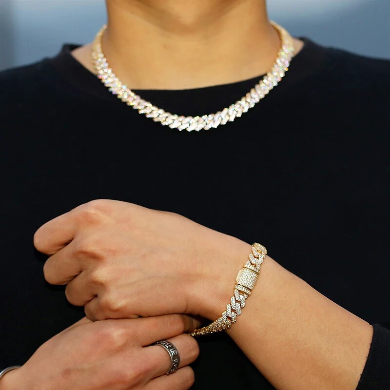 2-ROW DIAMOND BRACELET - 10MM