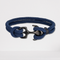 BLACK ANCHOR ROPE BRACELET