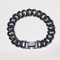 BLACK DIAMOND CUBAN LINK BRACELET - 13MM