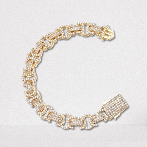 BYZANTINE DIAMOND BRACELET - 13MM
