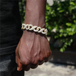 INFINITY DIAMOND BRACELET - 16MM - Vignette | WRIST ATTIRE