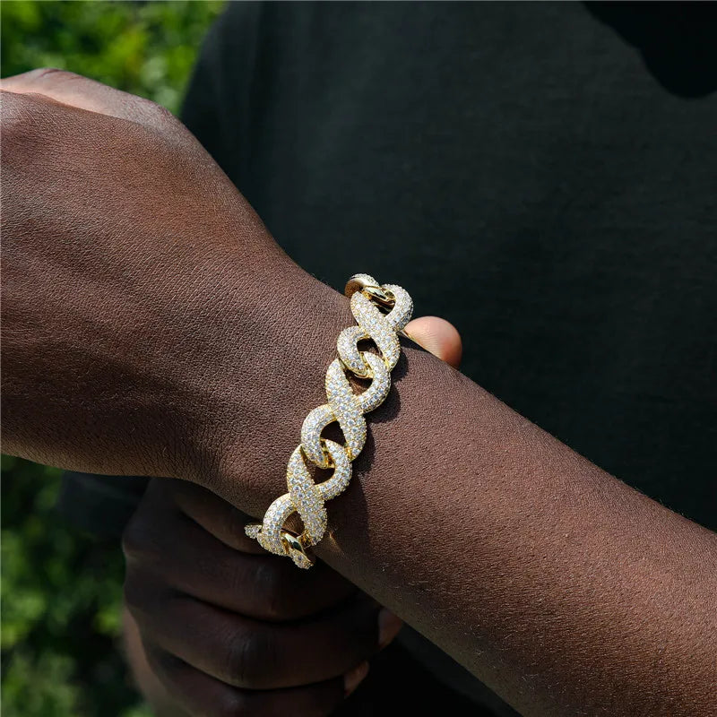 INFINITY DIAMOND BRACELET - 16MM