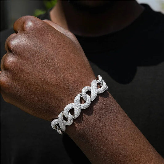 INFINITY DIAMOND BRACELET - 16MM