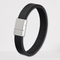 MAGNET LEATHER BRACELET - 12MM