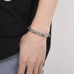 SILVER CHAIN BRACELET - 9MM - Vignette | WRIST ATTIRE