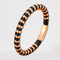 STEEL BRAIDED WRAP LEATHER BRACELET